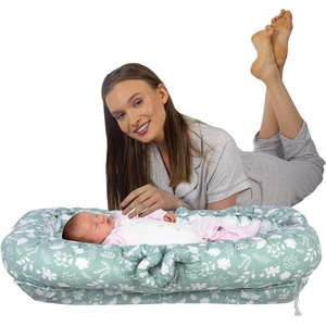 Sevibaby Легло за новородено Цвят ЗЕЛЕНИ ЛИСТА (274-92)