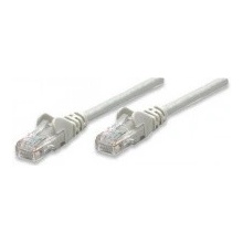 Intellinet 336772 patch, Cat6, U/UTP, RJ45-Male/RJ45-Male, 15m, šedý