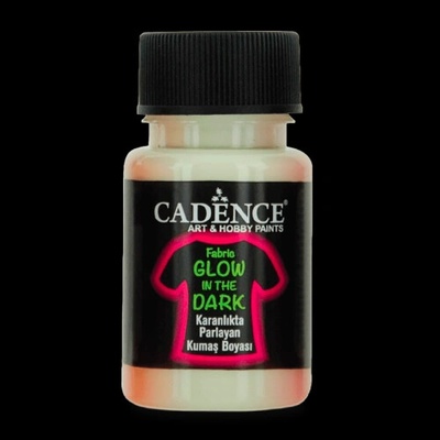 Cadence fluorescenční textilní barva 50 ml světle zelená