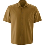 Gonso Мъжка фланелка с къс ръкав за колоездене Gonso Adventure Shirt Cycling jersey - Baked Pretzel - размер 5XL (056-3751-0418)