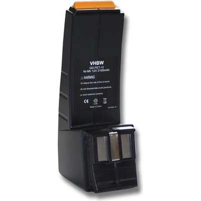 VHBW Батерия за Festo Festool CDD12 / CCD12, 12 V, 2.1 Ah (800104515)