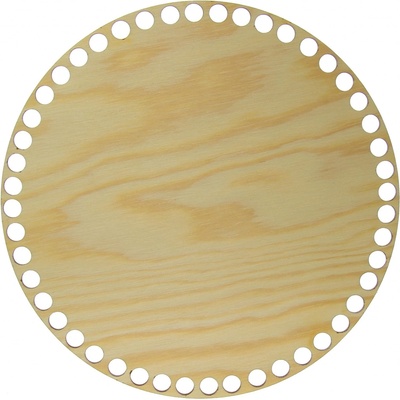 Naše galanterie Dno na košík Borovice, kruh 20cm – Zboží Dáma