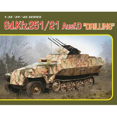 Dragon Sd.Kfz.Ausf.D Drilling 251:21 1:35