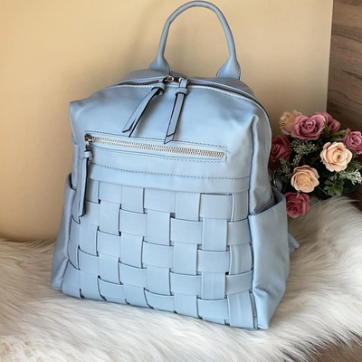 Дамска Синя Раница - Модел 1058