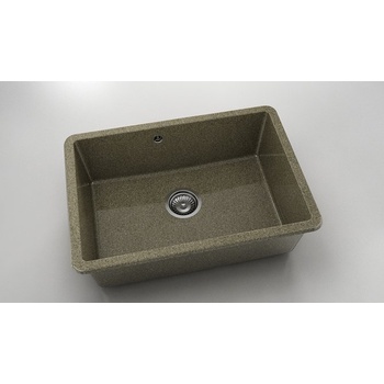 Image 1 of FAT Мивка за долно вграждане Vanguard 236, Granicite, 330 Walnut Toffee, с включен сифон