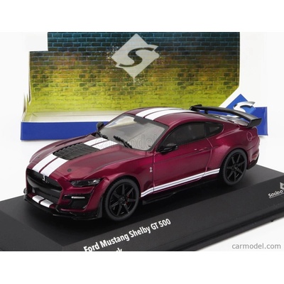 Solido Ford usa Mustang Shelby Gt500 Coupe Fast Track 2020 Purple 1:43