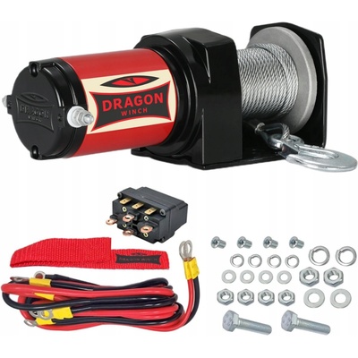 Dragon Winch naviják el DWM 2000 ST s ocel lanem