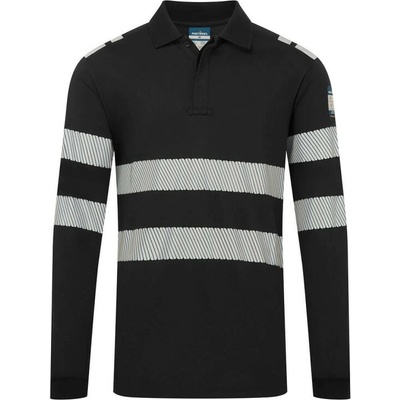 Portwest PW3 FR733 Modaflame Knit FR dlouhý rukáv čierna XL