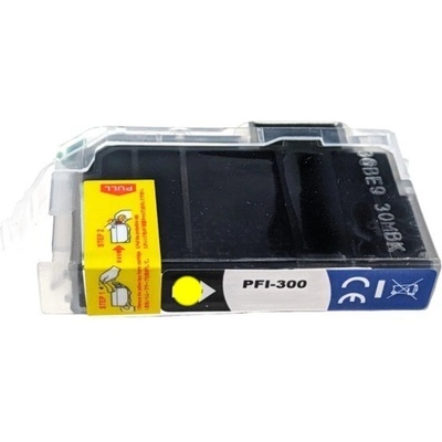 Compatible Canon PFI-300Y, 4196C001 жълт (yellow) съвместими касети (4196C001)