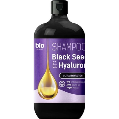 Bio Naturell šampon pro všechny typy vlasů Black Seed Oil + Hyaluronic 946ml