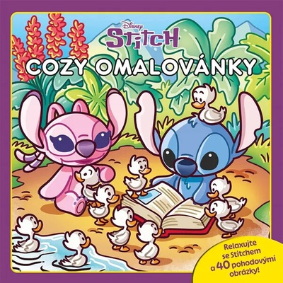 Stitch COZY omalovánky Alicanto