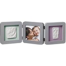 Rámik Baby Art Double Print Frame White & Grey