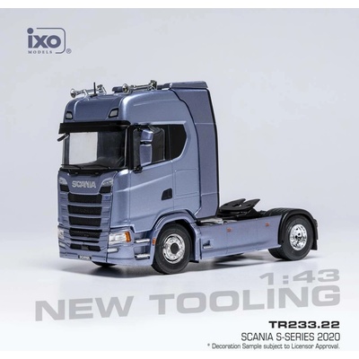 Scania S Series 2020 Šedá IXO 1:43