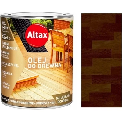 Olej na dřevo ALTAX 0,75l palisandr anglický