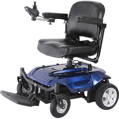 Eroute 9000A Elektrický skladací invalidný vozík Modrá