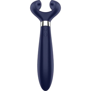 Satisfyer Мултифункционален син вибратор Satisfyer Partner Multifun 3