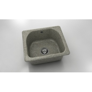 FAT Mивка Classic 207, Granicite, 255 Tweed, с включен сифон Мивка за вграждане