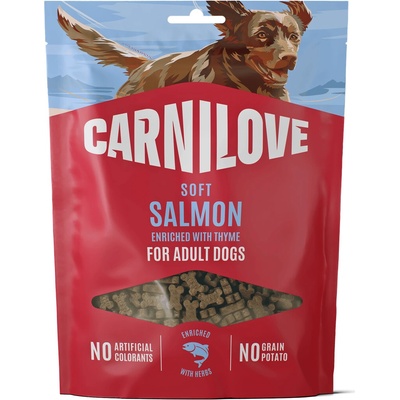 Carnilove Dog Soft Snack Salmon enriched with Thyme 200 g