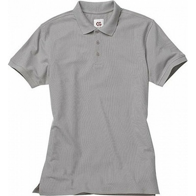 CG Workwear Gastro polokošile Iseo se zpevněnými švy stříbrná CGW720