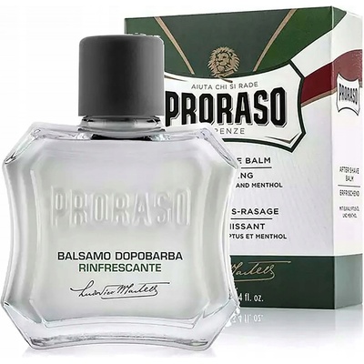 Proraso Green osviežujúci balzam po holení (Eucalyptus Oil and Menthol) 100 ml