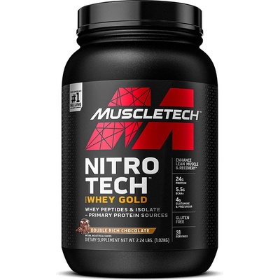 MuscleTech Nitro Tech 100% Whey Gold US, 920 Grams