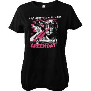 Green Day Abduction Black M Дамски Риза (WMX-5-GDAY008-H88-12-BK-M)