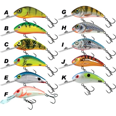 Salmo RATTLIN HORNET FLOATING 4,5cm Hot Perch