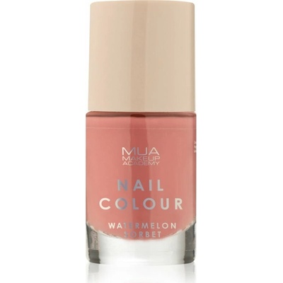 MUA Makeup Academy Nail Colour lak na nechty odtieň Watermelon Sorbet 10 ml