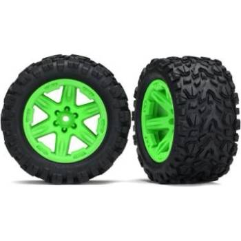 Traxxas колело 2.8", джанта RXT зелен, гума Talon Extreme (чифт) (заден)