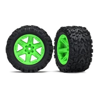 Traxxas колело 2.8", джанта RXT зелен, гума Talon Extreme (чифт) (заден)