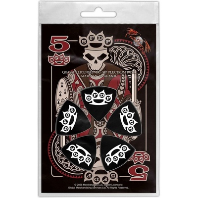 RukaHore Brnkadlo Five Finger Death Punch - Tri-Tip Plectrum Pack: Knuckle Crown