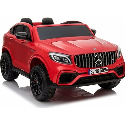 mamido Elektrické autíčko Mercedes-Benz GLC 63S 4x4 dvoumístné lakované červené