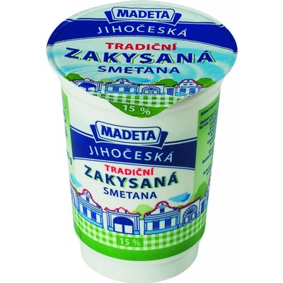 Madeta Jihočeská Tradiční zakysaná smetana 200 g