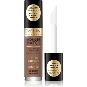 Eveline Cosmetics Wonder Match течен бронзант цвят 02 4.5ml