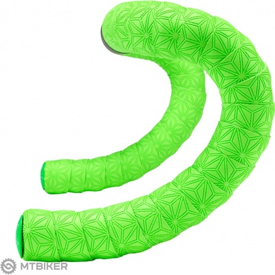 Supacaz Super Sticky Kush TruNeon Neon Green/Neon Green Plugs