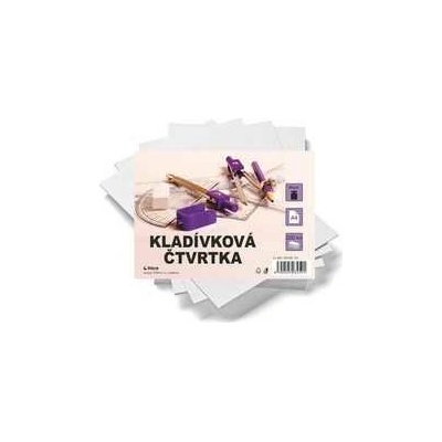 Čtvrtka kladívková bílá A4 250 g/m2 200 ks