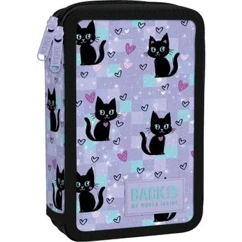 BackUP Magic Cats несесер с 2 ципа ПЪЛЕН