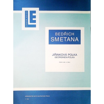 Georgínová polka noty pre klavír od Bedřich Smetana