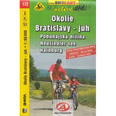 Okolie Bratislavy juh 1:60 000