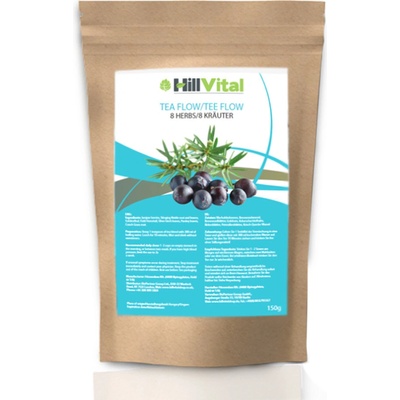 HillVital čaj Flow diuretický čaj na čistenie obličiek 150 g