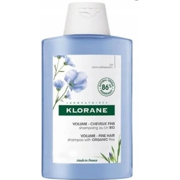 Klorane Lin šampón pre objem a tvar Shampoo with Flax Fiber 400 ml