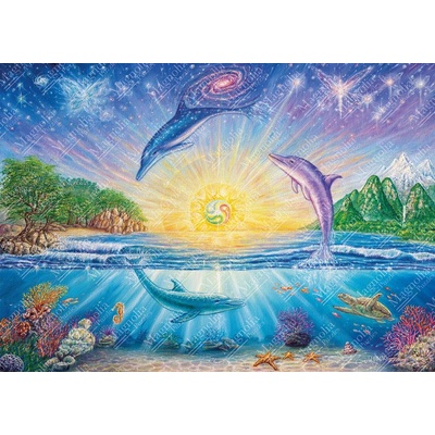 Magnolia - Puzzle Dolphins - 1 000 piese