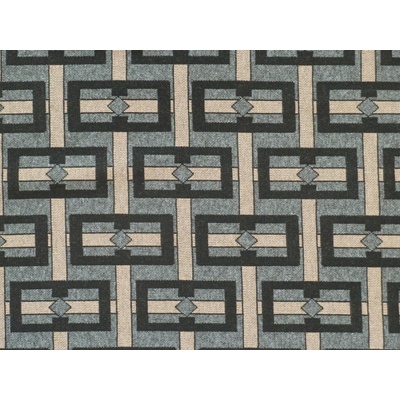 šedý úplet 2813 geometrický vzor