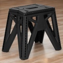 Zahradní židle a křesla Skládací stolička SPRINGOS TRAX šedá