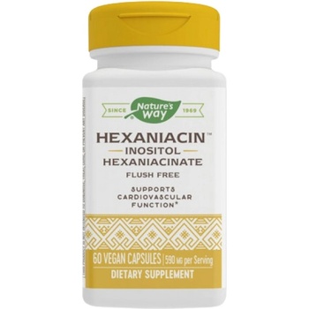 Image 1 of Nature's Way Hexaniacin Inositol Hexaniacinate | Flush Free [60 капсули]