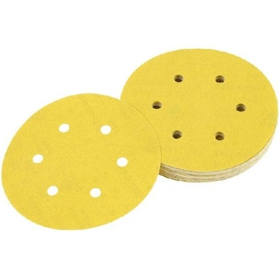 DeWalt brúsny papier na suchý zips 150mm P60, 25ks DT3132