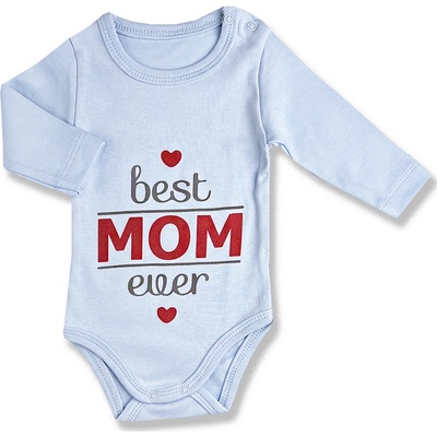 Detské body Best Mom Lullaby modré