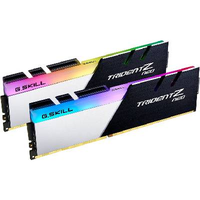 Operační paměť G.SKILL 16GB KIT DDR4 3600MHz CL16 Trident Z RGB Neo for Ryzen 3000 (F4-3600C16D-16GTZNC)