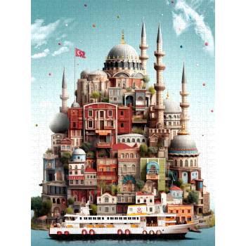 Anatolian - Puzzle Yasin Yaman: Tophane - 1 000 piese