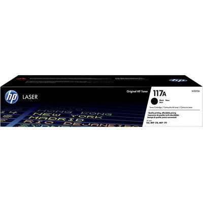 Оригинална лазерна тонер касета hp 117a, цвят черен (w2070a)